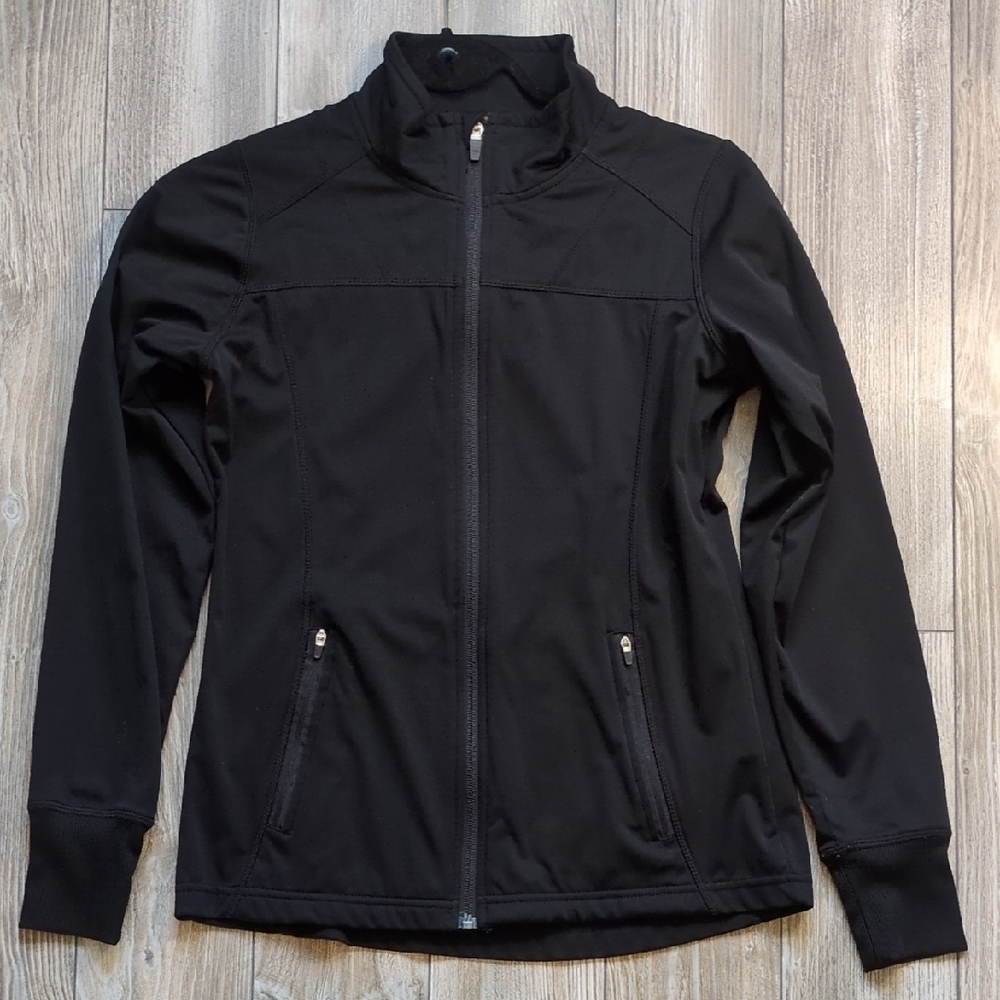 Mondetta Black Women's Zip-Up Jacket S